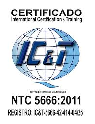 Certificación IC&T NTC 5666:2011